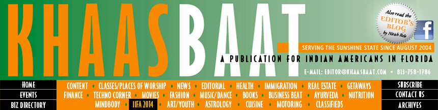 Khaas Baat : A Publication for Indian Americans in Florida