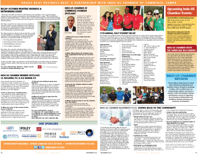 Khaas Baat Business Beat - Chamber of Commerce